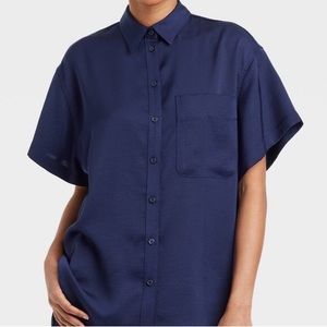 NEW A New Day Satin Shirt